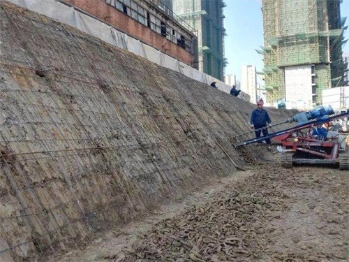 广饶建筑边坡支护