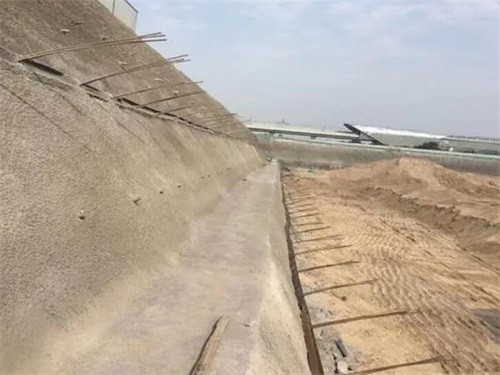 广饶河道边坡加固